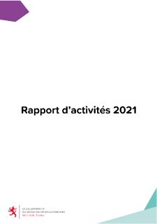 Rapport d'activité 2021 du ministère de l’Intérieur