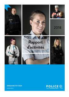Rapport d'activité 2018 de la Police grand-ducale
