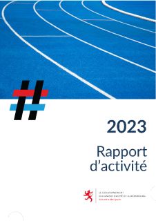 Rapport d'activité 2023 du ministère des Sports