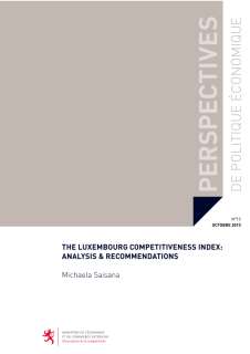 The Luxembourg Competitiveness Index: Analysis & Recommendations