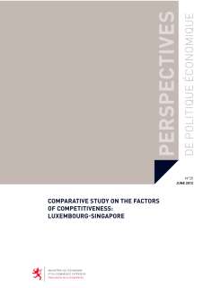 Comparative study on the factors of competitiveness: Luxembourg-Singapore