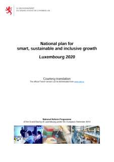 National reform program of the Grand Duchy of Luxembourg 2014
