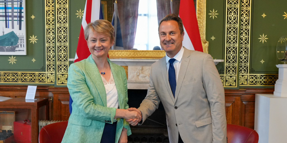 Bettel Visits London to Strengthen Bilateral Ties