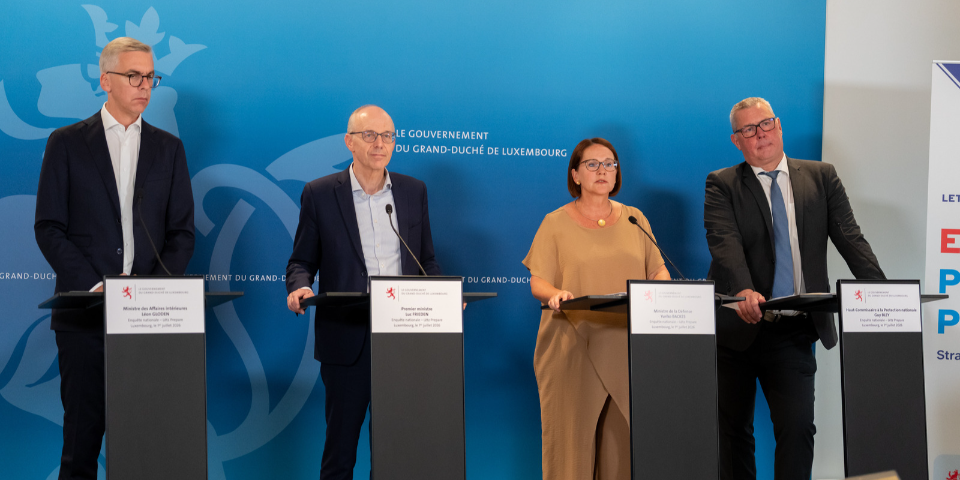 Frieden Unveils Risk Assessment Findings – Luxembourg’s Security Priorities Exposed