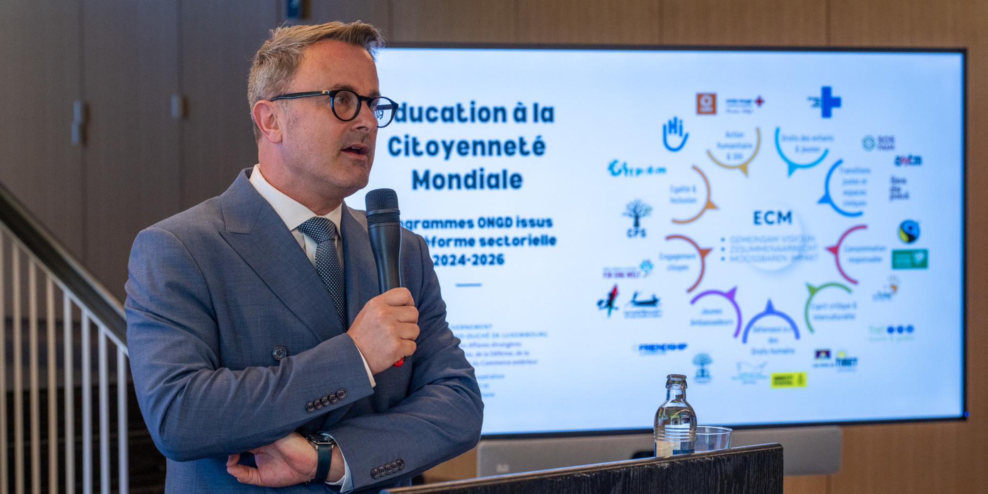 Bettel Launches ECM Programs – Luxembourg’s Global Citizen Strategy