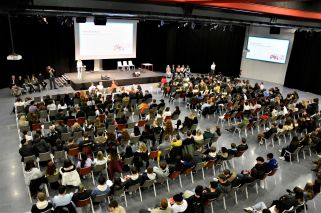 Présentation du Théâtre de prévention contre le sexisme en présence de 300 élèves