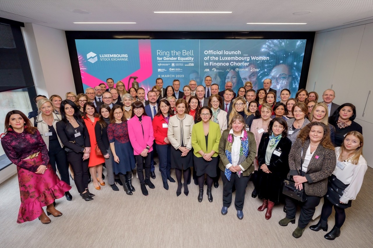 69 financial services actors sign up to the Luxembourg Women in Finance Charter Ministry of Finance The Luxembourg Government