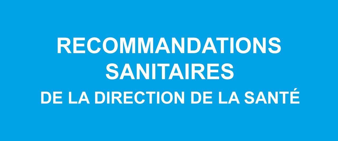 Recommandations sanitaires 