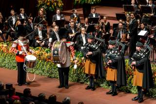 95e anniversaire de S.A.R. le Grand-Duc Jean, Irish Guards et l’Orchestre philharmonique du Luxembourg