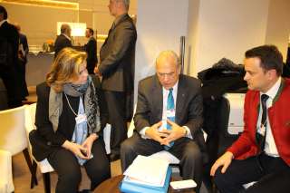 Le Premier ministre Xavier Bettel au �World Economic Forum� � Davos 