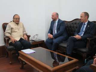  , Entrevue entre Étienne Schneider, Vice-Premier ministre, ministre de l'Économie et Arun Jaitley, ministre indien des Finances