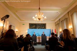 Visite de travail au Luxembourg du Premier ministre de la République française, Manuel Valls (11.04.2016), Conférence de presse