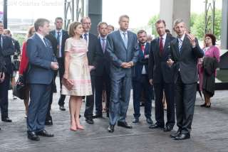 Visite d’État au Luxembourg du président de la Roumanie, Klaus Iohannis 
et de son épouse Carmen Iohannis 
du 6 au 7 juin 2016, Visite du Campus de Belval