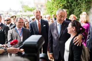 Visite d'État au Luxembourg du président de la République portugaise, Marcelo Rebelo de Sousa du 23 au 25 mai 2017
, Promenade sur le chemin de la Corniche