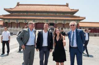 Visite officielle du Premier ministre, ministre d’État, Xavier Bettel, en République populaire de Chine (11-14.06.2017), Cité interdite - Visite guidée