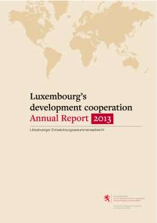 Annual report 2013 of the Luxembourg's development cooperation