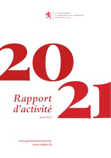 Rapport d'activité 2021 du ministère de la Culture