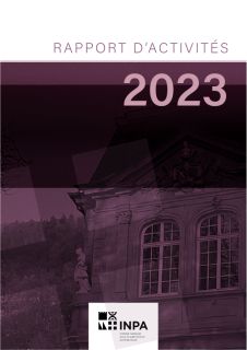 Rapport d'activités 2023 de l'Institut national pour le patrimoine architectural