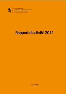 Rapport d'activité 2011 du ministère de l'Éducation nationale et de la Formation professionnelle