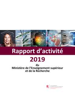 Rapport d'activité 2019 du ministère de l'Enseignement supérieur et de la Recherche
