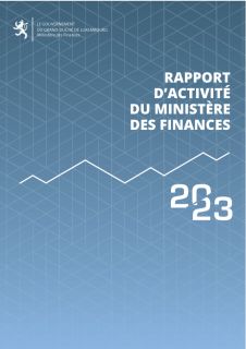 Rapport d'activité 2023 du ministère des Finances
