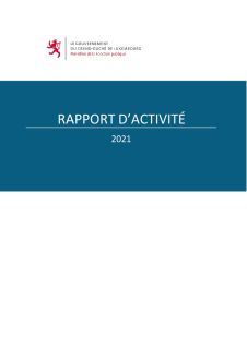 Rapport d’activité 2021 du ministère de la Fonction publique