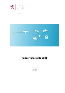 Rapport d'activité 2021 du Département de la mobilité et des transports