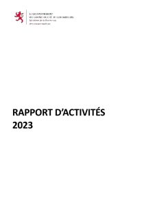 Rapport d’activité 2023 du ministère de la Protection des consommateurs