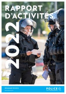 Rapport d'activités 2022 Police Lëtzebuerg