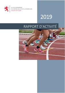 Le rapport d'activité 2019 du ministère des Sports