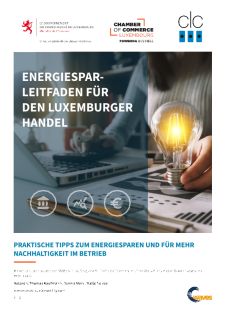 Energiesparleitfaden für den Luxemburger Handel
