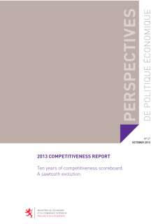 Luxembourg competitiveness report 2013