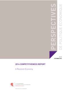 Luxembourg competitiveness report 2014