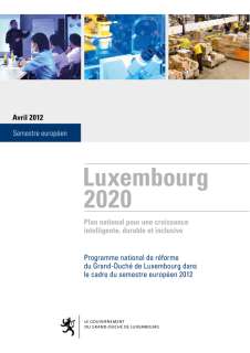 Programme national de réforme du Grand-Duché de Luxembourg 2012