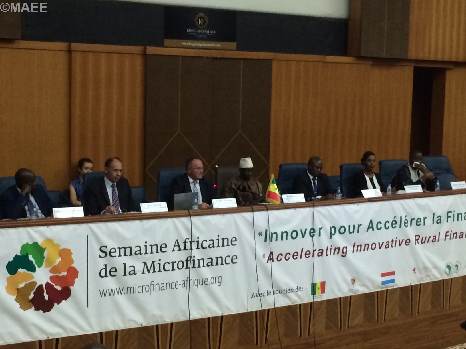  Romain Schneider  en pr, Romain Schneider à la Semaine africaine de la microfinance du 29 au 30 juin 2015