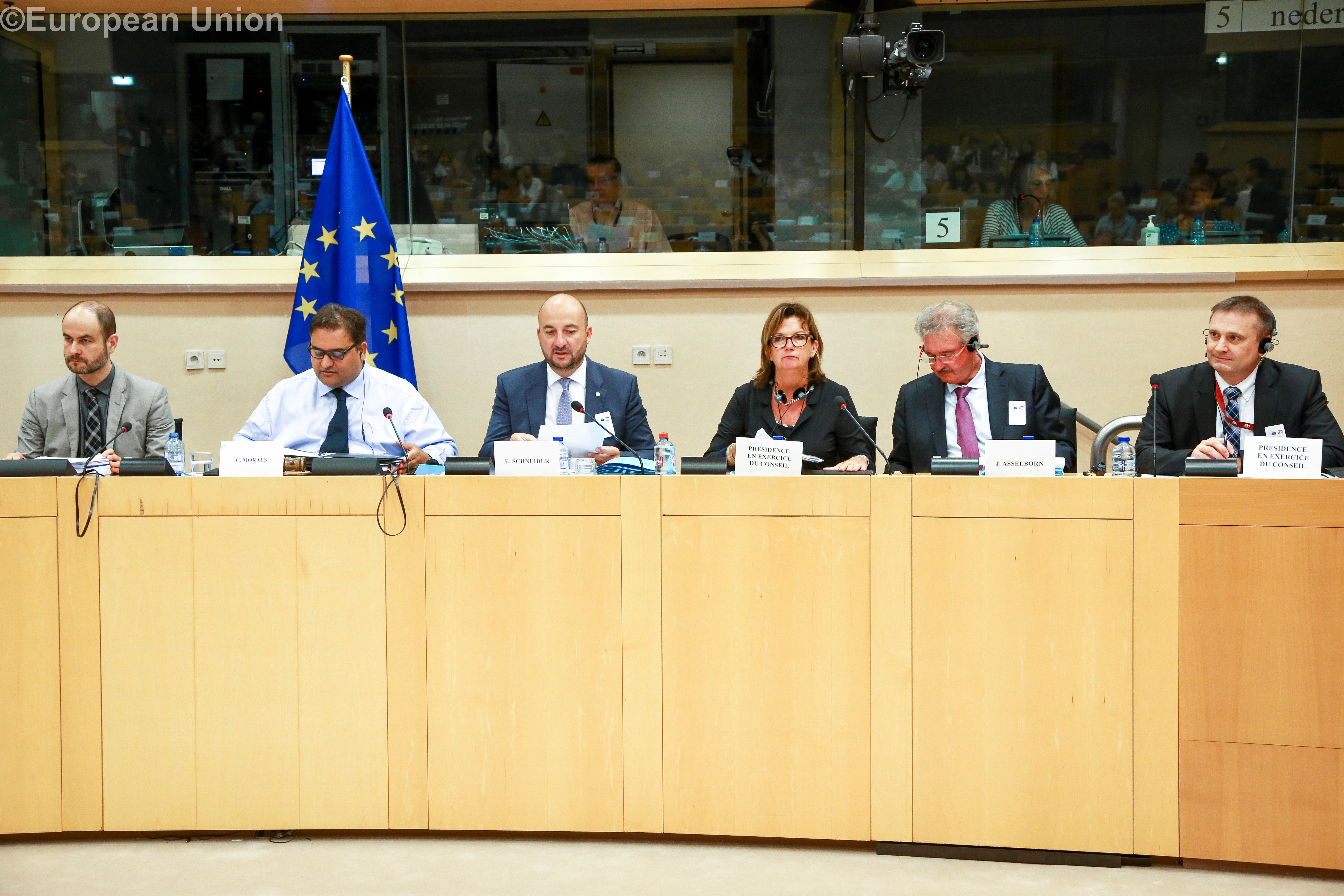 Étienne Schneider, Jean Asselborn et Félix Braz ont présenté les priorités de la Présidence luxembourgeoise devant la commission LIBE du Parlement européen