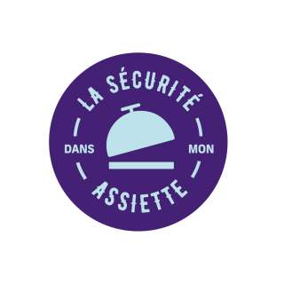 Logo "La sécurité dans mon assiette"