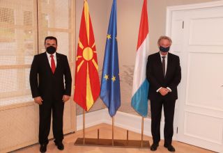 Rencontre de Jean Asselborn avec le Premier ministre de Macédoine du Nord