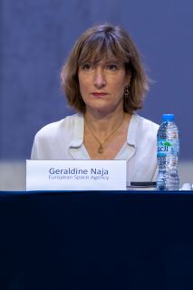 Géraldine Naja, responsable du Département politique industrielle et audit, Agence spatiale européenne (ESA)