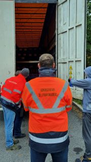 Kontrolle des grenzüberschreitenden Abfalltransportes