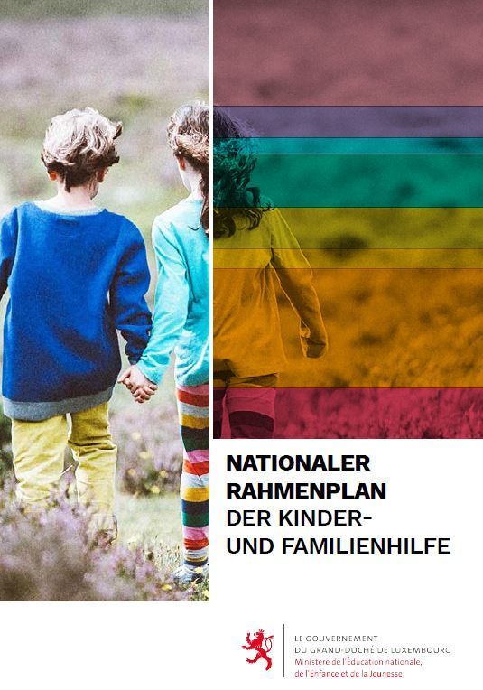 Couverture du cadre national de référence pour l’aide à l’enfance et à la famille