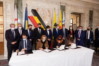 Signature de l’Accord de collaboration entre La Chambre de Commerce du Grand-Duché de Luxembourg et Les Agences régionales du commerce extérieur belge
