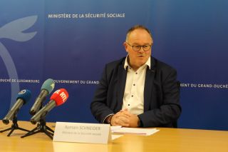 Romain Schneider, ministre de la Sécurité sociale