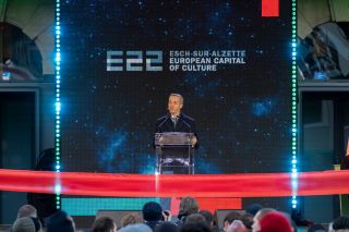 Inauguration de la Capitale européenne de la culture Esch2022, le 26 février 2022