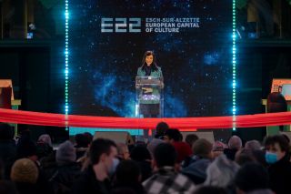 Inauguration de la Capitale européenne de la culture Esch2022, le 26 février 2022