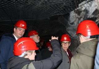 Visite du circuit souterrain au Musée de l’Ardoise 