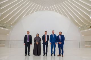 Visite de S.A.R. le Grand-Duc du pavillon des Émirats arabes unis