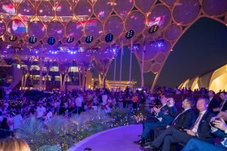 Expo 2020 Dubaï - Al Wasl - Spectacle de lumière "Stories of Nation"