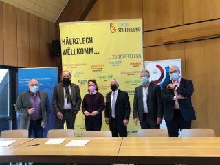 Signing of the "Pakt vum Zesummenliewen" in Schifflange