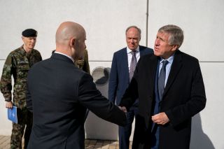 Visite de travail de François Bausch en Lettonie (03.05.2022) 